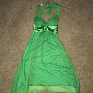 Halter top homecoming dress